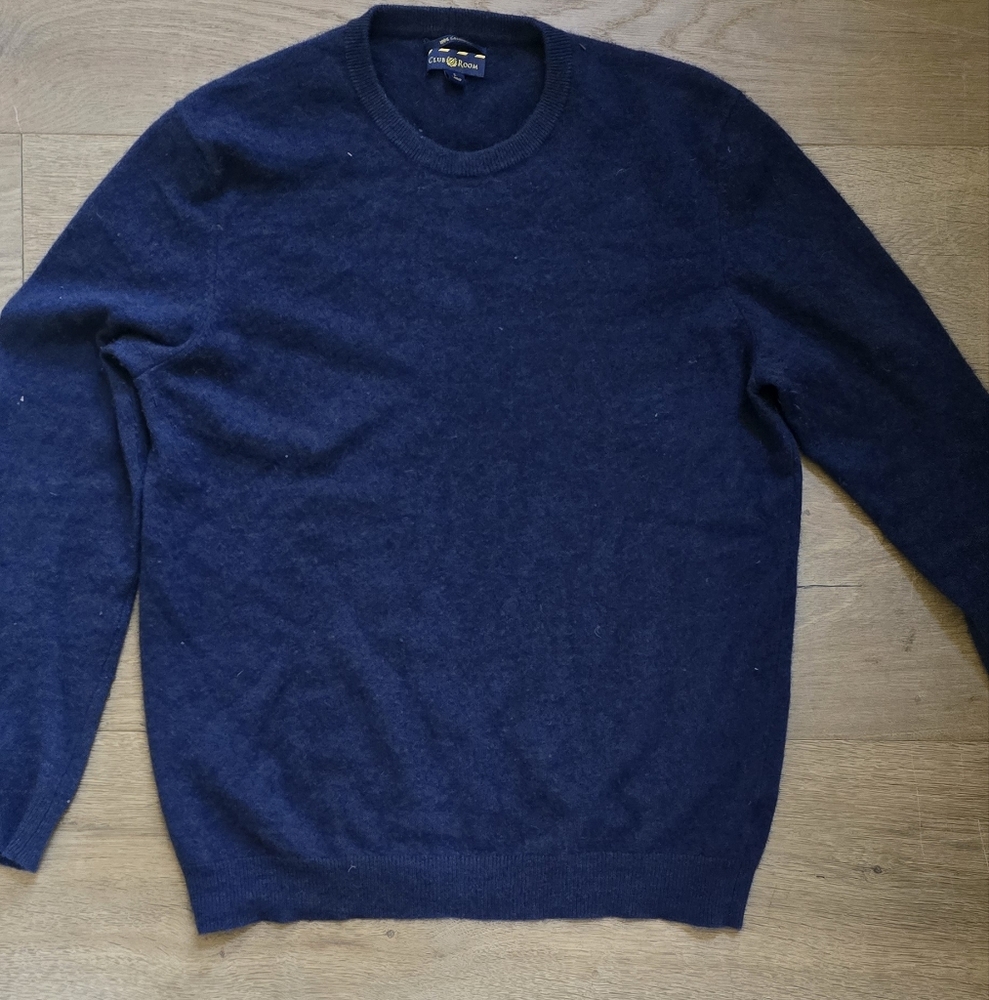 Classic Navy Crewneck Sweater for Men